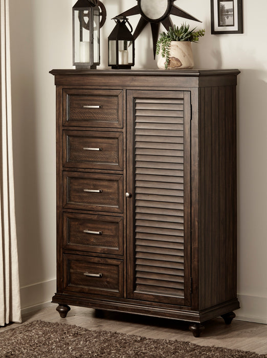 Cardano Wardrobe Chest DRIFTWOOD CHARCOAL