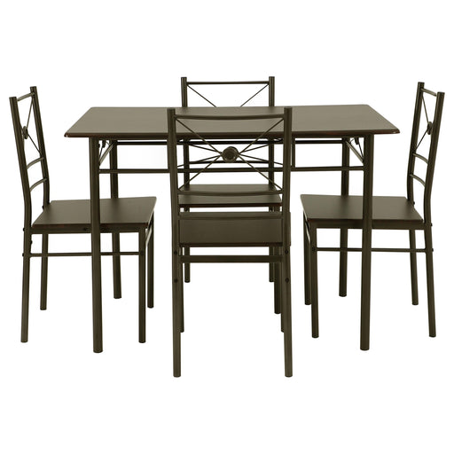 transitional-walnut-five-piece-set