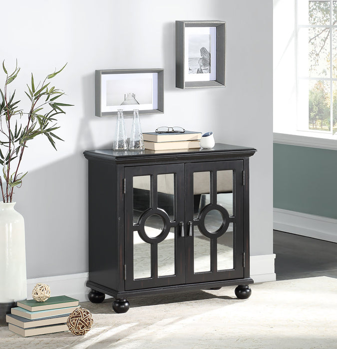 Poppy Accent Cabinet BLACK