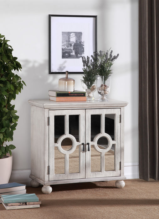 Poppy Accent Cabinet ANTIQUE WHITE