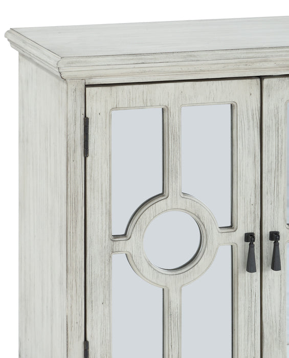 Poppy Accent Cabinet ANTIQUE WHITE