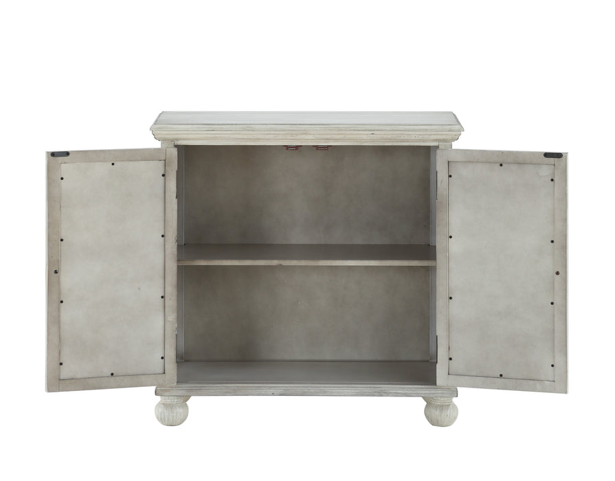 Poppy Accent Cabinet ANTIQUE WHITE