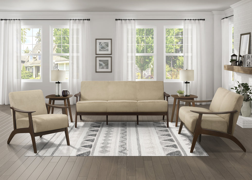 Carlson Loveseat LITE BROWN