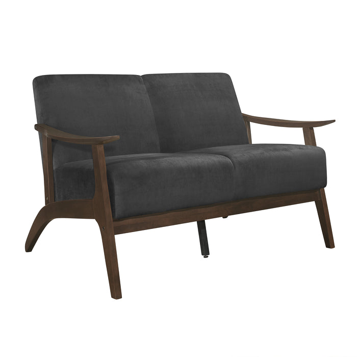 Carlson Loveseat DARK GREY