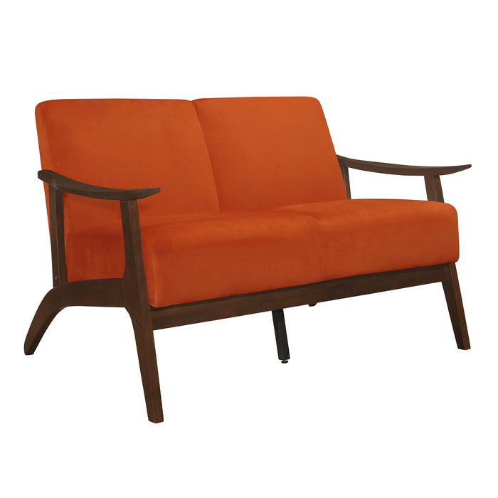 Carlson Loveseat ORANGE