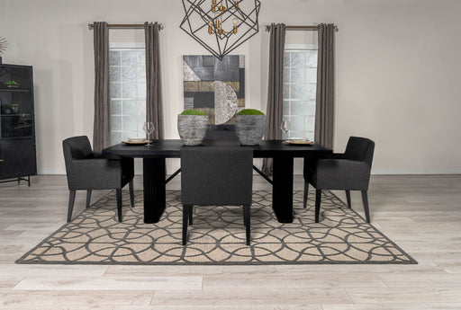 catherine-double-pedestal-dining-table-set-charcoal-grey-and-black