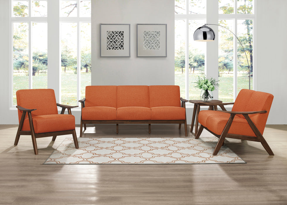 Damala Loveseat ORANGE