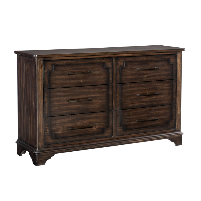 Boone Dresser RUSTIC BROWN