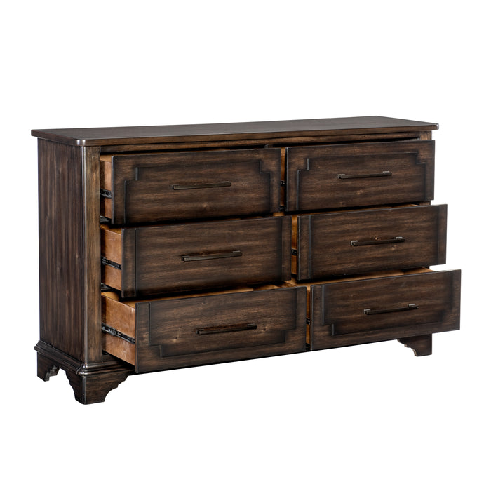 Boone Dresser RUSTIC BROWN