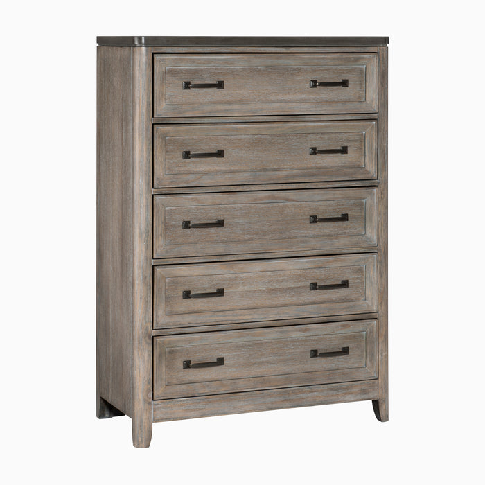 Newell Chest GREY/OAK