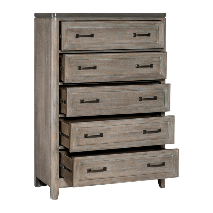 Newell Chest GREY/OAK