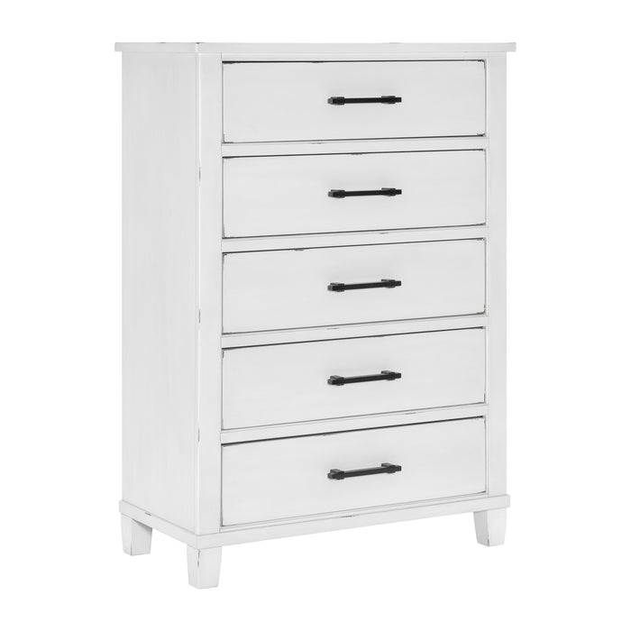 Laurelville Chest ANITQUE WHITE