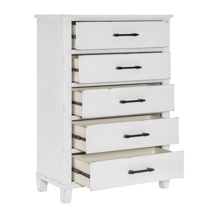 Laurelville Chest ANITQUE WHITE