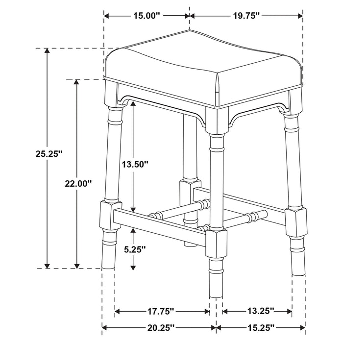 Martina 5 Pc Counter Height Dining Set