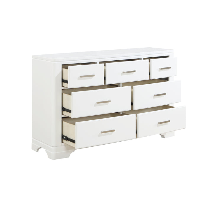 WH Dresser WHITE