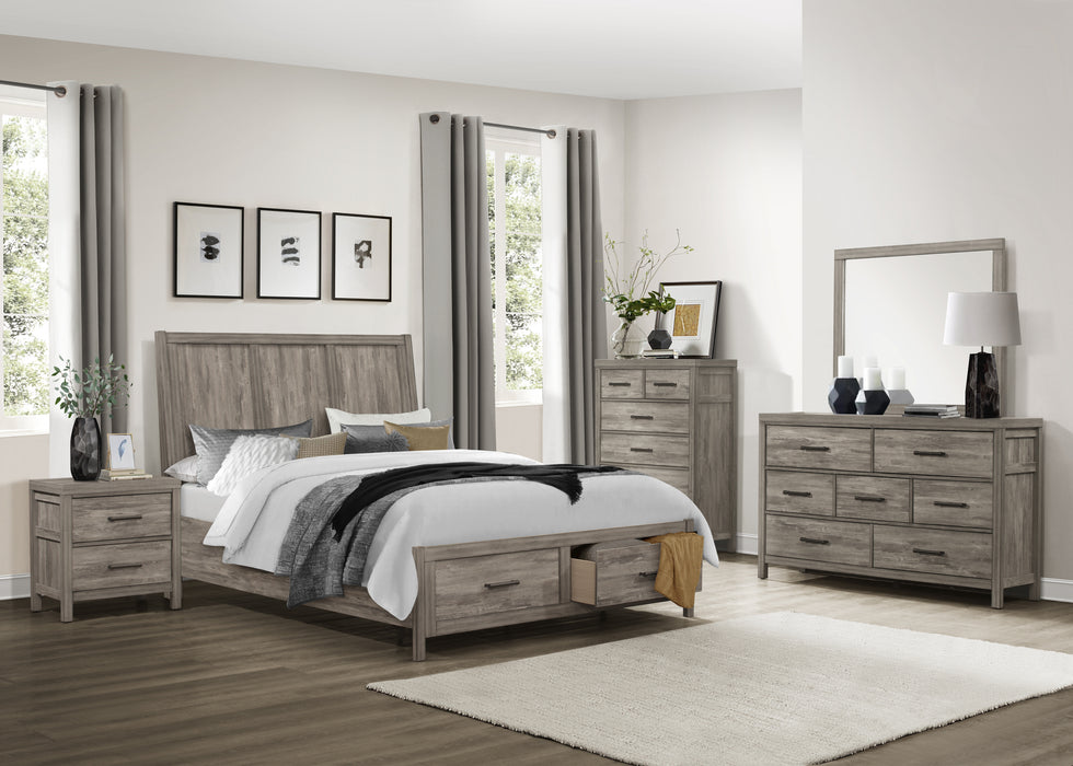 Bainbridge Nightstand WEATHERED GREY