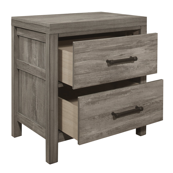 Bainbridge Nightstand WEATHERED GREY