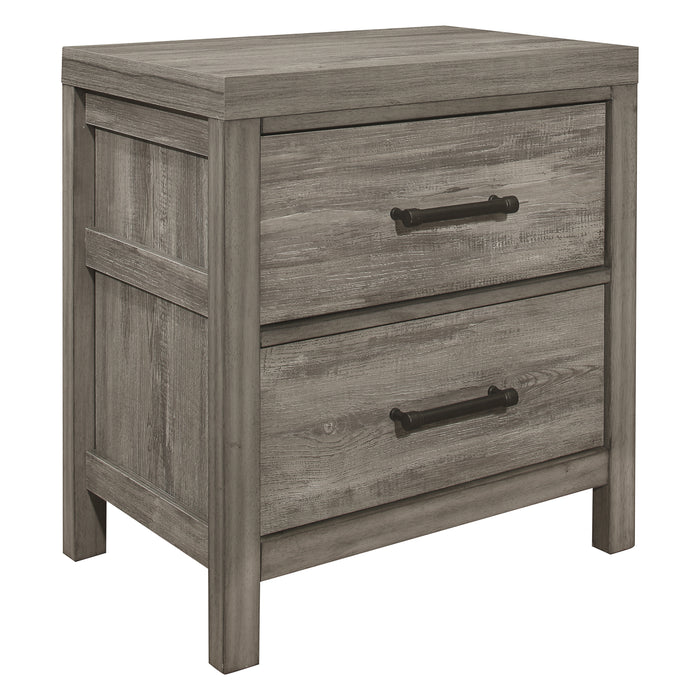 Bainbridge Nightstand WEATHERED GREY