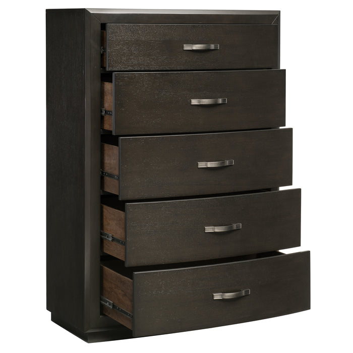 Hodgin Chest DARK CHARCOAL