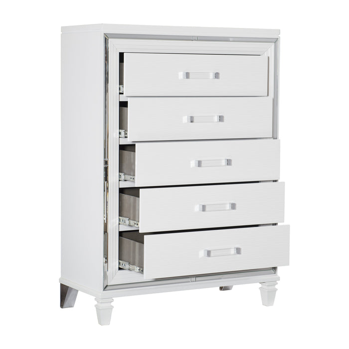 Tasmin Chest WHITE METALLIC