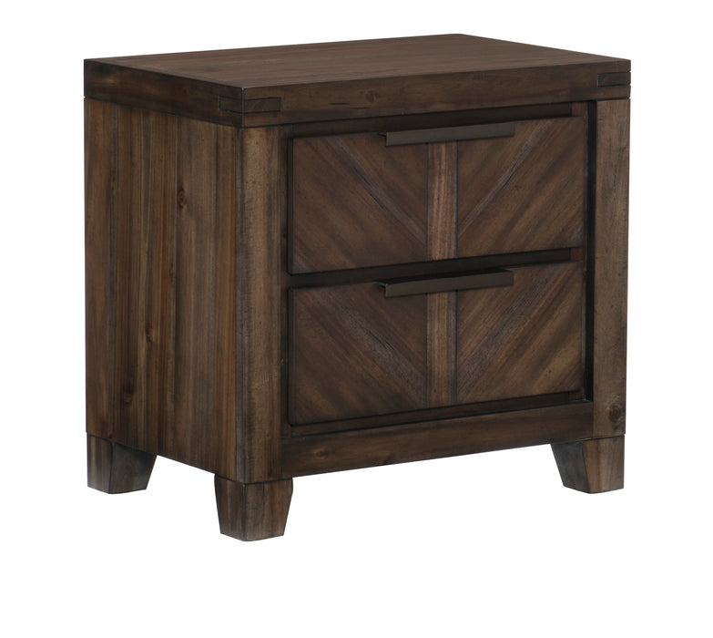 Parnell Nightstand DISTRESSED EXPRESSO