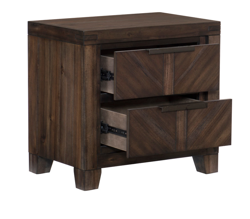 Parnell Nightstand DISTRESSED EXPRESSO