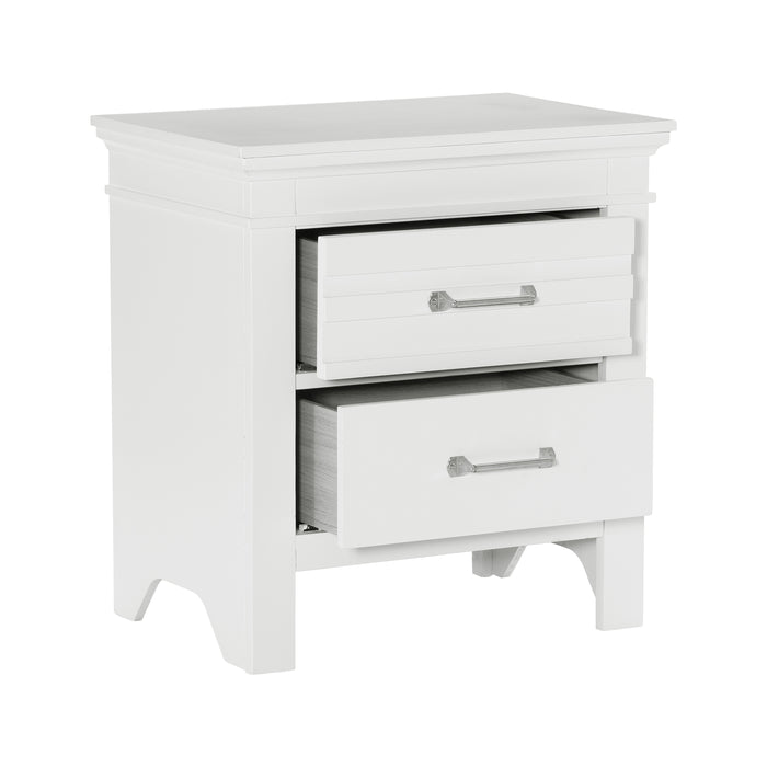 Blaire Farm Nightstand WHITE