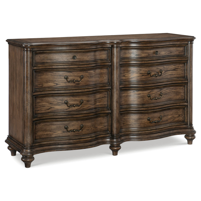 Heath Court Dresser BROWN OAK