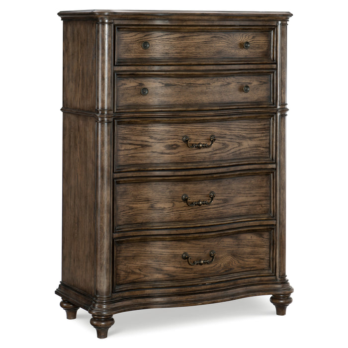 Heath Court Chest BROWN OAK