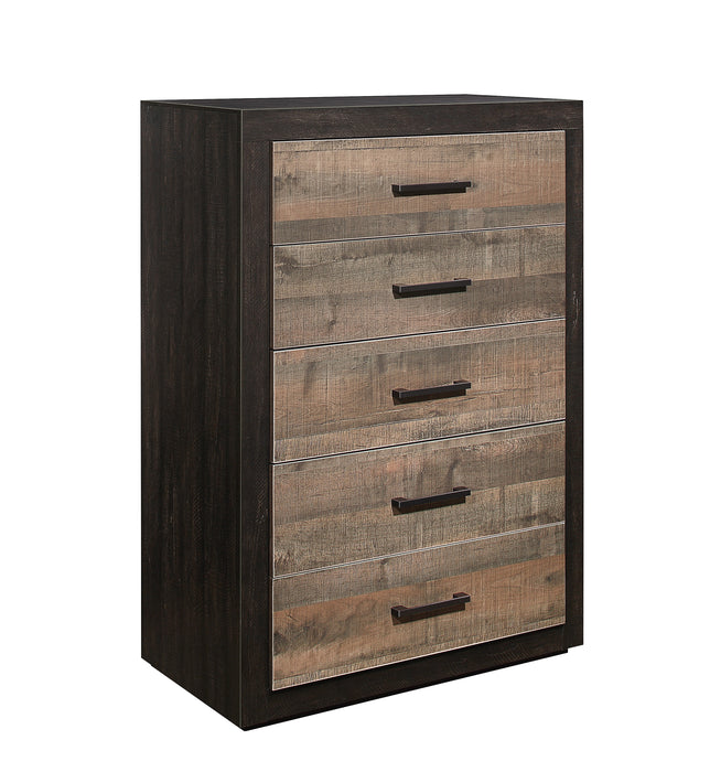 Miter Chest RUSTIC MAHOGANY