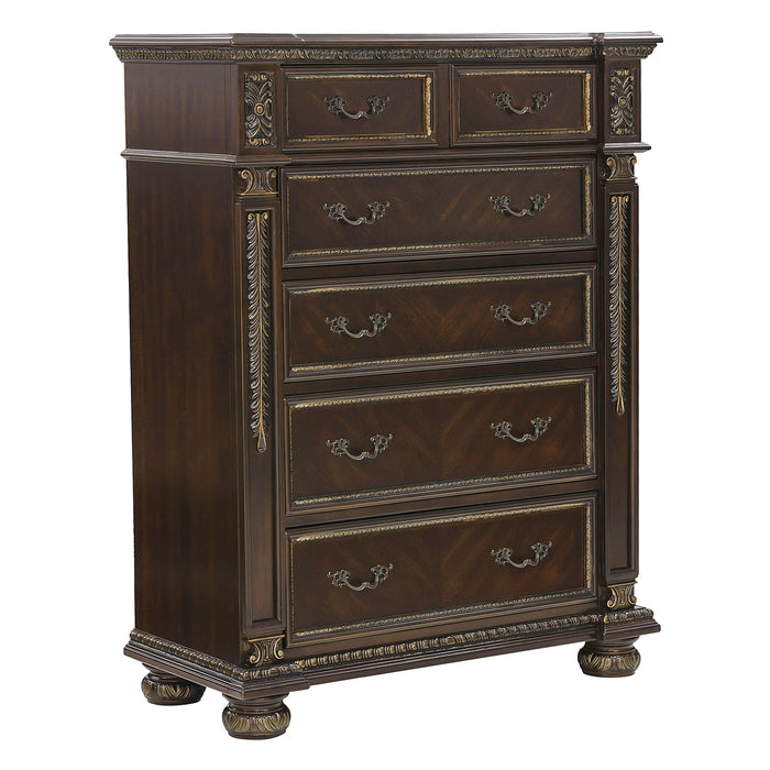 Catalonia Chest DARK CHERRY