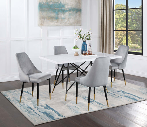 gabrielle-5-piece-marble-top-rectangular-dining-table-set-white-and-grey