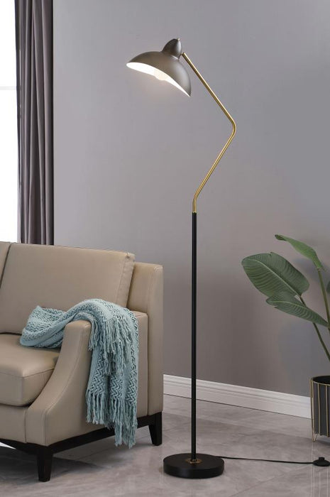 Black Gold Floor Lamp