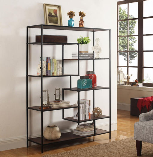 asher-7-shelf-geometric-bookcase-walnut