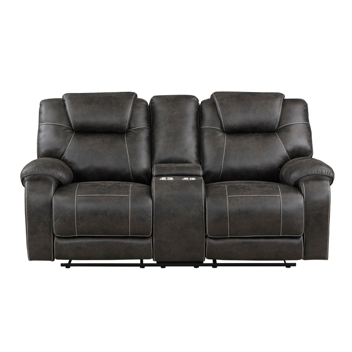 Gainesville Recliner Loveseat CHOCOLATE