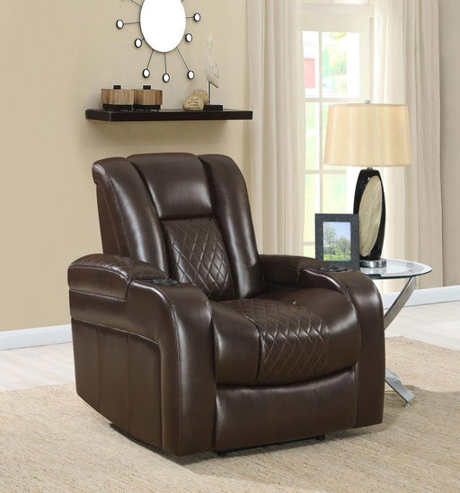 delangelo-power-2-recliner-with-cup-holders-brown