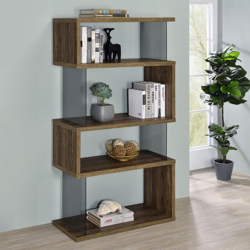 emelle-4-shelf-bookcase-with-glass-panels