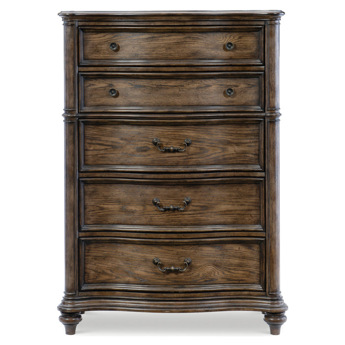 Heath Court Chest BROWN OAK