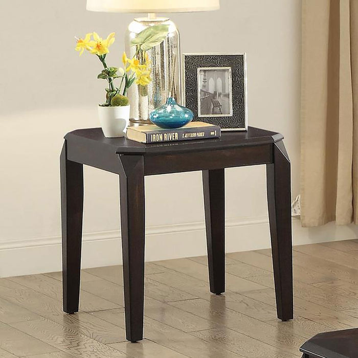 Baylor Square End Table Walnut