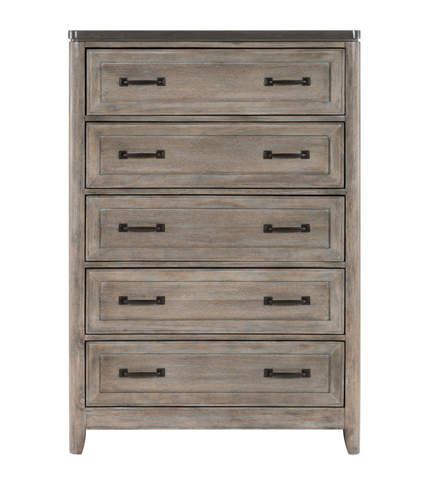 Newell Chest GREY/OAK