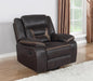 greer-upholstered-tufted-back-glider-recliner-dark-brown