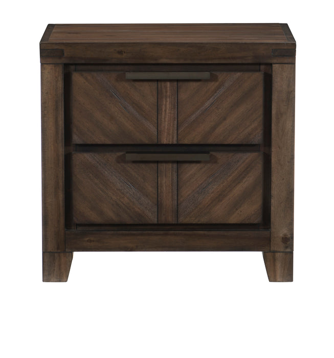 Parnell Nightstand DISTRESSED EXPRESSO