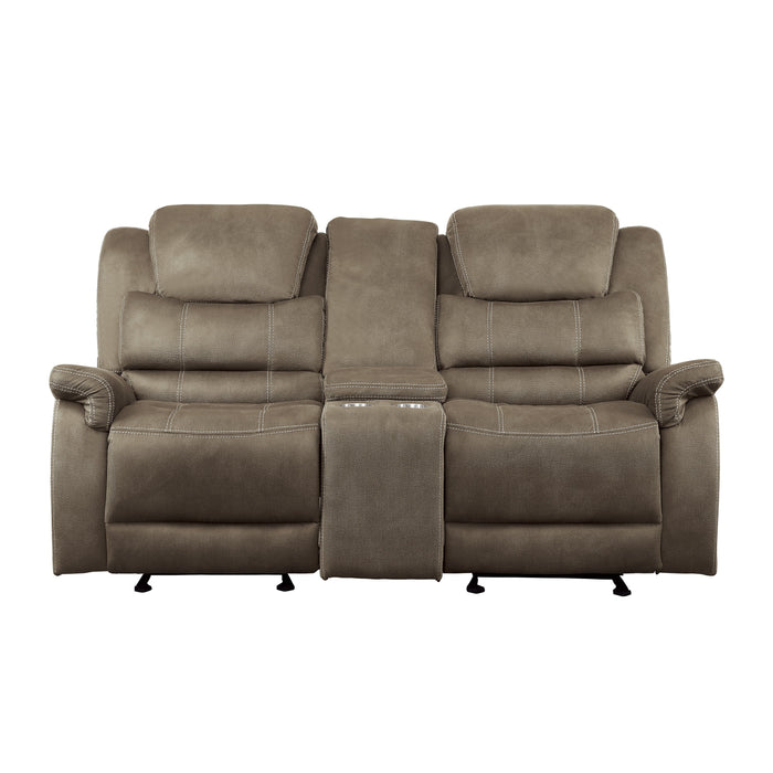 Shola Recliner Loveseat BROWN