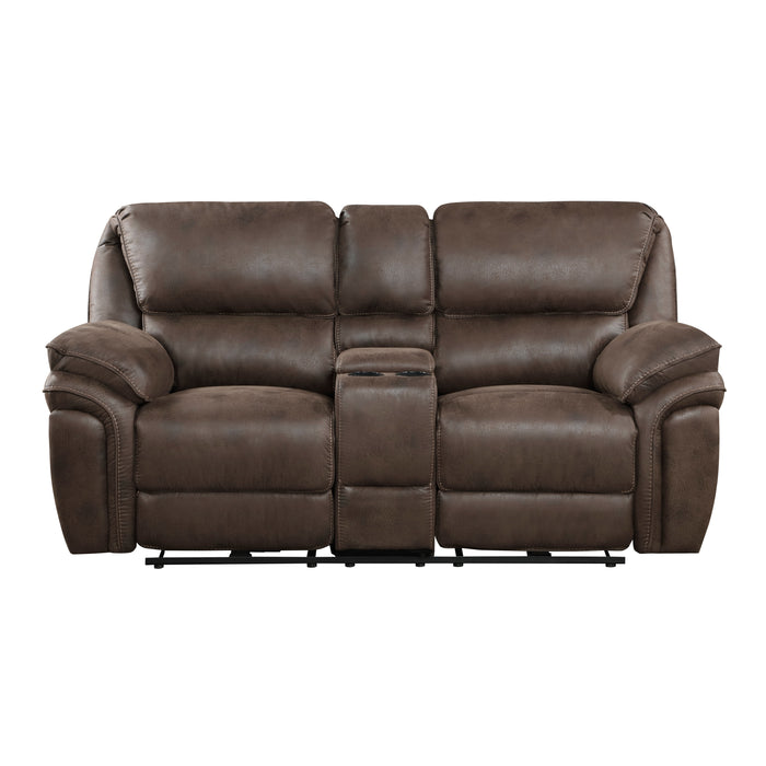 Proctor Power Recliner Loveseat BROWN