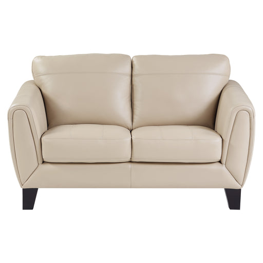 spivey-top-grain-leather-loveseat-beige