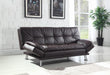 dilleston-tufted-back-upholstered-sofa-bed-brown