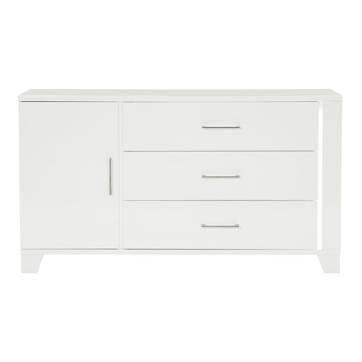 kerren-dresser-w-led-white