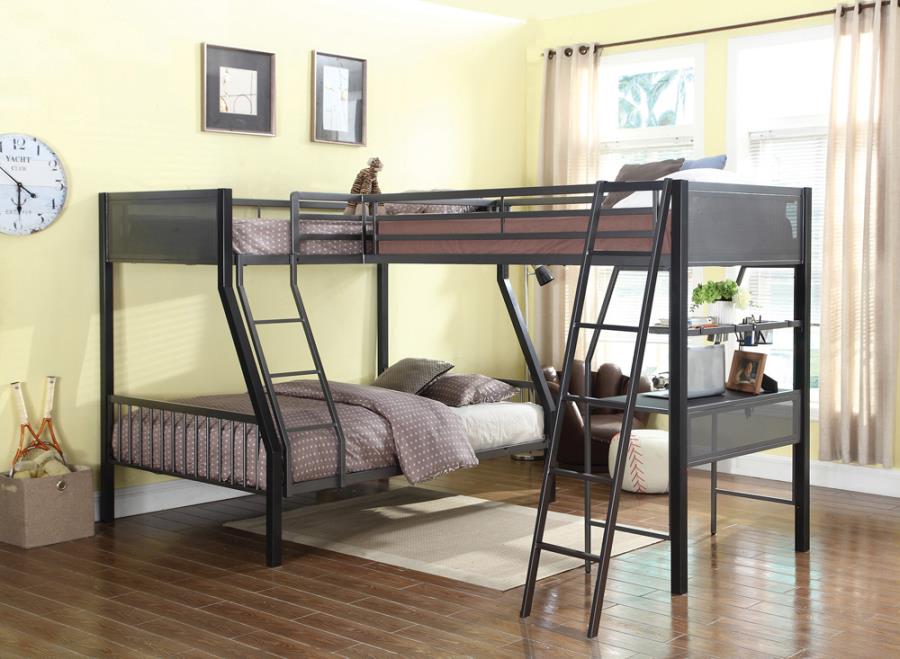 Meyers Twin Loft Add-on Black and Gunmetal