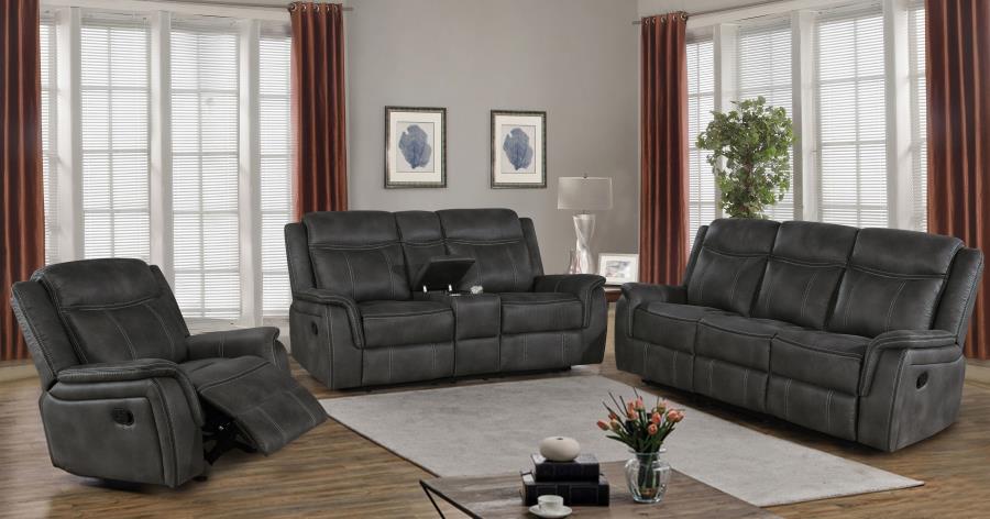 Lawrence Reclining Sofa CHARCOAL