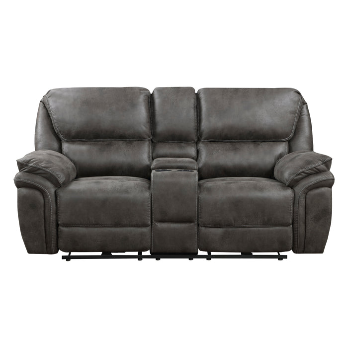 Proctor Power Recliner Loveseat DARK GREY